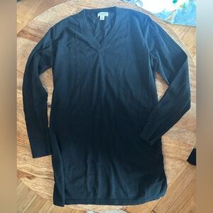 Liz Lang maternity black v neck sweater sz XL